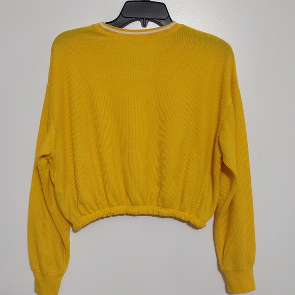 Hollister California Boyfriend T-shirt XS Yellow - Picture 11 of 14